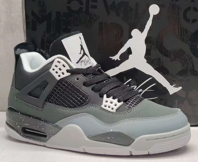 Women Air Jordan 4 Cement Fear - Click Image to Close